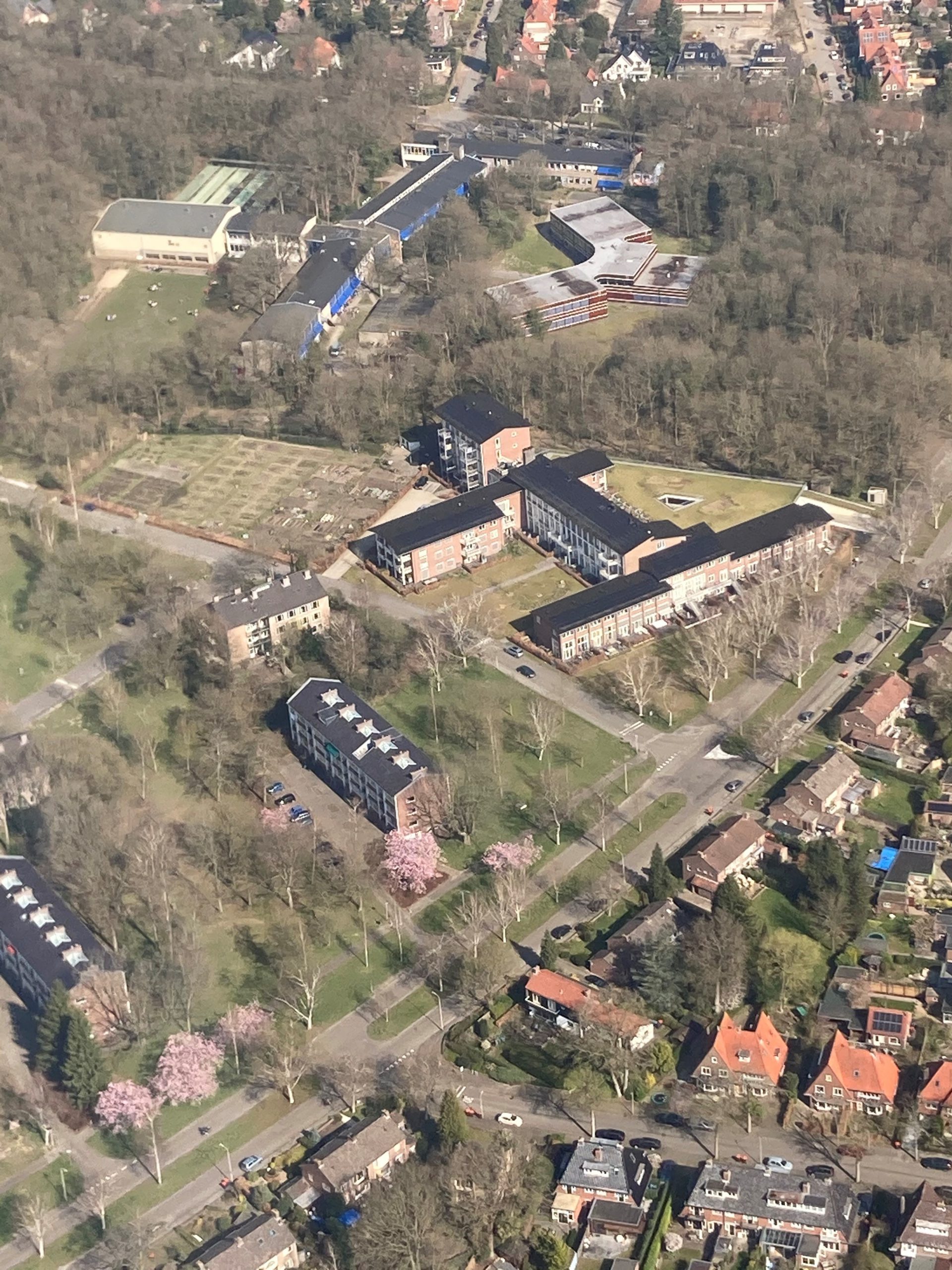 Luchtfoto’s Wooncollege
